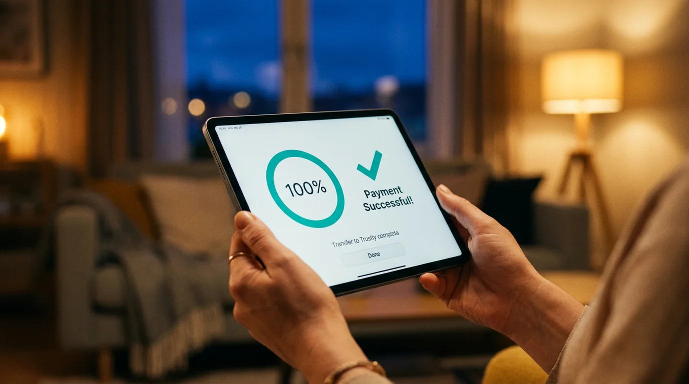 Trustly-insättning och uttag med snabb hastighet på svensk bettingsida