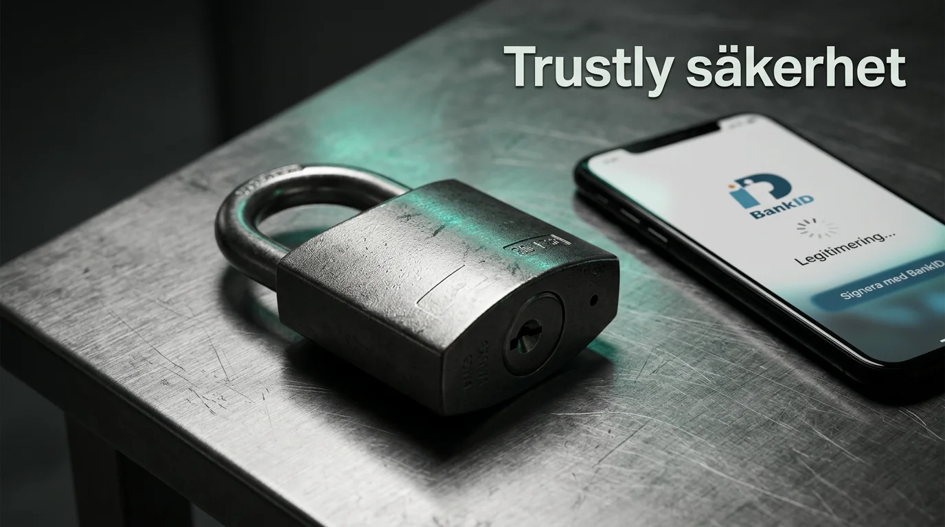 Trustly säkerhet för betting med kryptering och licenser